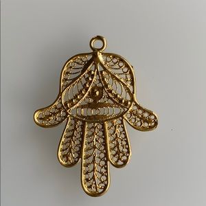 Hand of Fahtima (Hamsa) Necklace Charm
